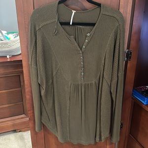 Free people Leo Henley tee